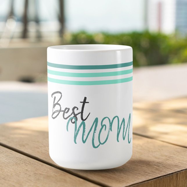 Modern Best Mum Mother`s Day Coffee Mug (Creator Uploaded)