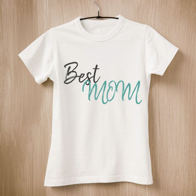 Modern Best Mum Script Mother`s Day T-Shirt (Creator Uploaded)