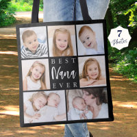 Modern BEST NANA EVER 7 Photo Collage Custom