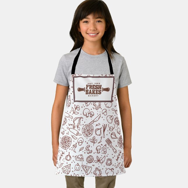 Modern Best Pizza In Town Professional  Apron (Insitu)