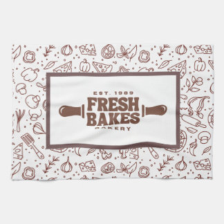 Modern Best Pizza In Town Professional  Tea Towel