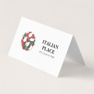 Modern Best Salad In Town Professional Business Card
