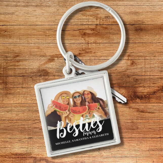 Modern Besties Photo  Key Ring (Creator Uploaded)