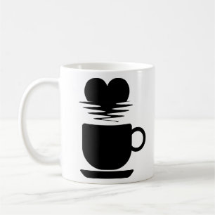 Modern Beverage Typography Coffee Mug