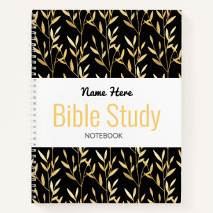 Modern Bible Study Notebook