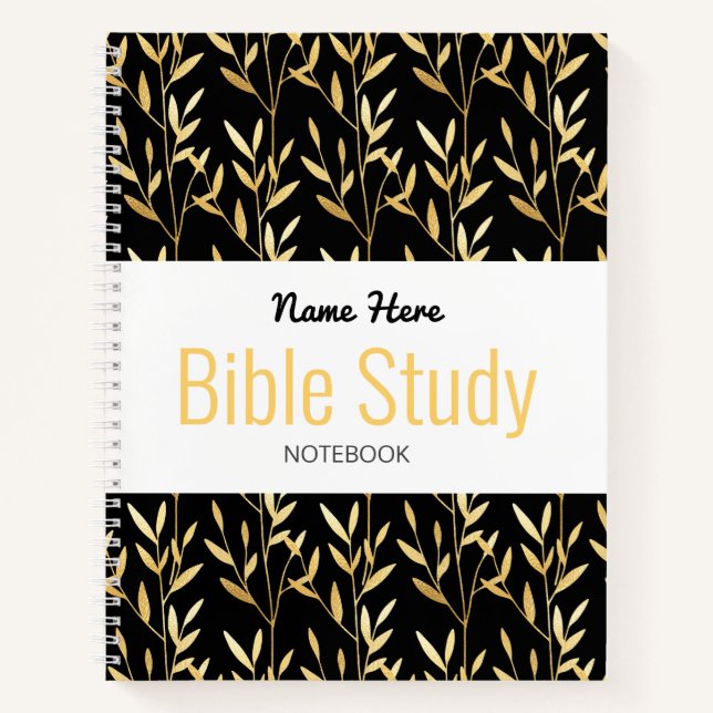 Modern Bible Study Notebook (Front)