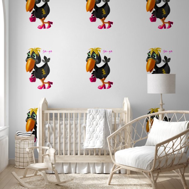 Modern Bird Funny Wallpaper (Kids)