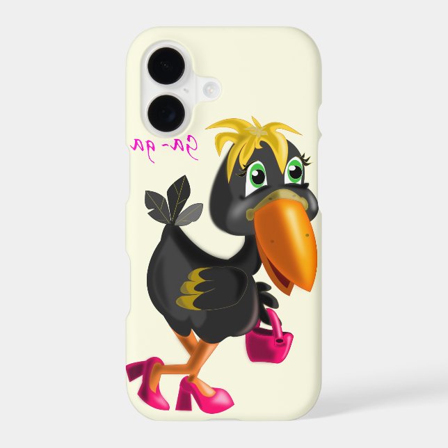Modern Bird iPhone Cases (Back)