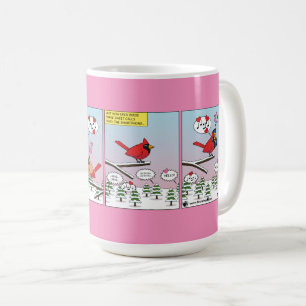 Modern Bird Mating Calls Comic Coffee Mug