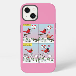 Modern Bird Mating Calls Comic iPhone 13 Case