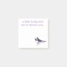 Modern Birds...A little birdie told me