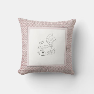 Modern Birth Baby Boy for Kids Fish Cushion