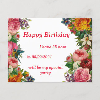 MODERN BIRTHDAY CARD