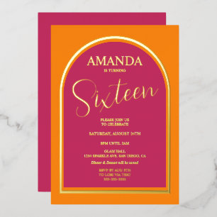 Modern Birthday for Any Age Invitation