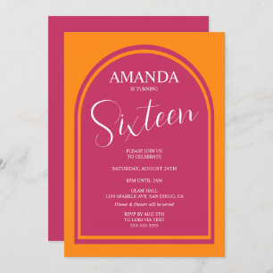 Modern Birthday for Any Age Invitation