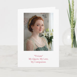 Modern Birthday Photo Card