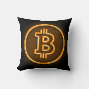 modern bitcoin led like pillow gift for btc maxi 