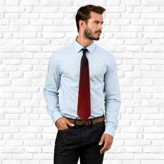 Modern Black and Burgundy Gradient Tie