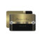 Modern Black and Gold with Sparkling Diamonds