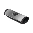 Modern Black And Metallic Silver Geometric Design