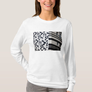 Modern black and white building in Hong Kong T-Shirt