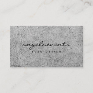 Modern black and white business card