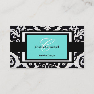 Modern Black and White Business Cards