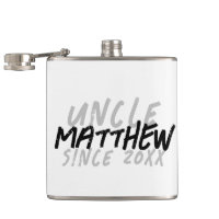 Modern Black and White Grunge For The Cool Uncle