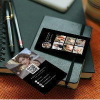 Modern Black and White Photo Collage Photographer 