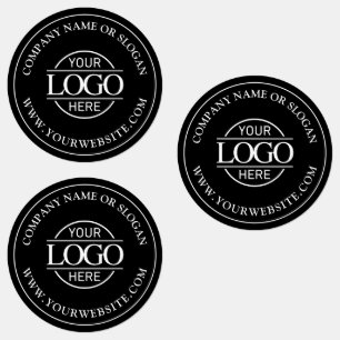 Modern Black Business Logo Corporate Promotional