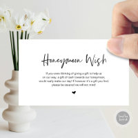 Modern black casual elegance font, Honeymoon Wish