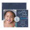 Modern Black Chalkboard First Birthday Party Boy