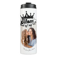 Modern Black Crown, MOM Queen of my life