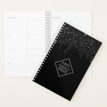Modern Black Glitter Drips Appointment Planner<br><div class="desc">Modern Black Glitter Drips Appointment Planner.</div>