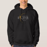 Modern Black & Gold 2024 Texas Total Solar Eclipse Hoodie<br><div class="desc">Introducing our Modern Black & Gold 2024 Texas Total Solar Eclipse Custom T-Shirt, a stylish and commemorative piece for this rare celestial event. this shirt captures the elegance and excitement of the total solar eclipse. With the year 2024 boldly displayed, along with the location of Texas, it serves as a...</div>
