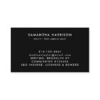 Modern Black Gold Simple Mobile Notary Loan Agent