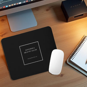 Modern black grey promotional professional mouse mat