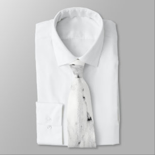 Modern black grey white marble pattern  tie