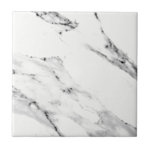 Modern black grey white marble pattern  tile