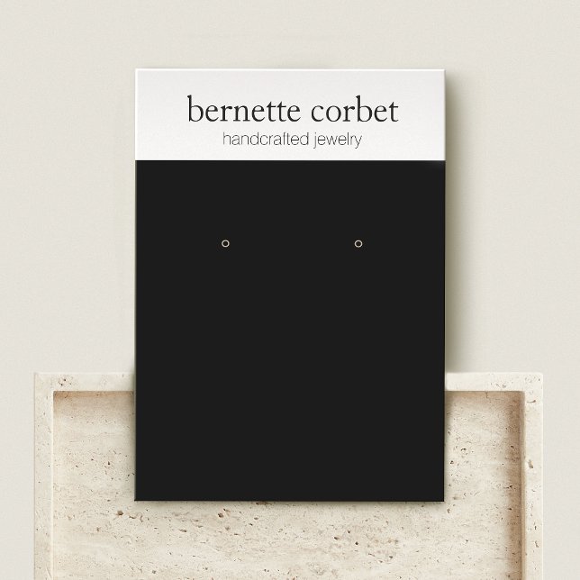 Modern Black Jewellery Designer Earring Display Ca (Creator Uploaded)