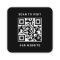 Modern Black Logo QR Code Scan Website