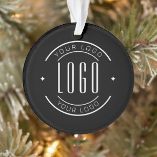 Modern black minimalist logo business  ornament
