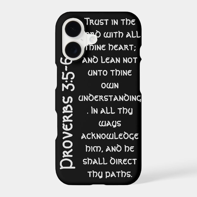 Modern Black Proverbs Bible Verse  (Back)