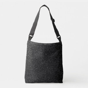 Modern Black Stone style -Space- Crossbody Bag