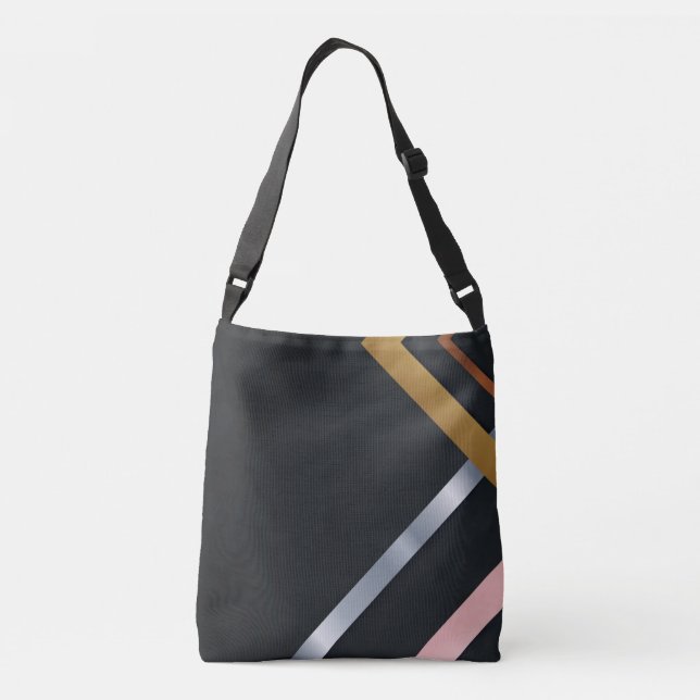 Modern Black Tote (Back)