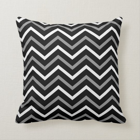 grey chevron cushion