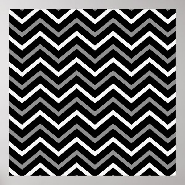 Zig Zag Posters & Prints | Zazzle UK