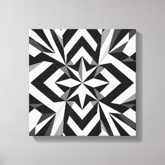 Modern Black & White Geometric Wall Art