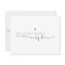 Modern Black White Maid of Honour Proposal Card