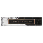 Modern Black White Marble Stone Texture Look